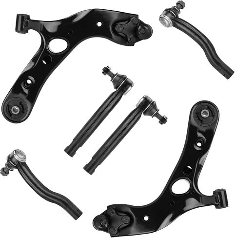 Front Lower Control Arm Suspension Kit Fit for 2006-2018 Toyota Rav4 2015-2017 Lexus Nx200T 2015-2019 Lexus Nx300H with Ball Joint Tie Rod End K620586 K620587-4pcs in Saudi Arabia