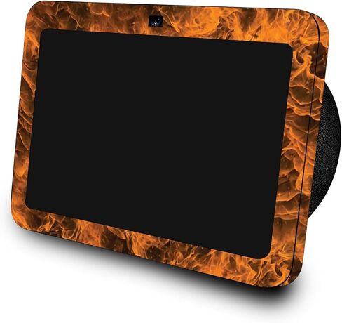 جلد متوافق مع Amazon Echo Show 8 (الجيل الثالث، 2023) - Burning Up - غطاء لاصق واقٍ من الفينيل 3M ممتاز - سهل الاستخدام | صُنع في الولايات المتحدة الأمريكية بواسطة MightySkins in Kuwait