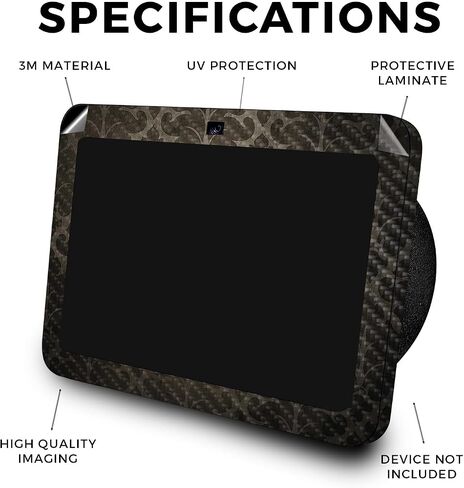 جلد متوافق مع Amazon Echo Show 8 (الجيل الثالث، 2023) - Burning Up - غطاء لاصق واقٍ من الفينيل 3M ممتاز - سهل الاستخدام | صُنع في الولايات المتحدة الأمريكية بواسطة MightySkins in Kuwait