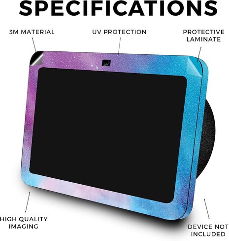غلاف من ألياف الكربون متوافق مع Amazon Echo Show 8 (الجيل الثالث، 2023) - سوشي - غطاء لاصق واقٍ من الفينيل الفاخر 3M - سهل الاستخدام | صُنع في الولايات المتحدة الأمريكية بواسطة MightySkins in Saudi Arabia