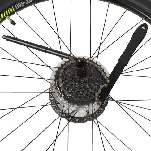 أداة إزالة كاسيت الدراجة من Oumers مع سوط سلسلة ومفتاح ربط مساعد، مفتاح ألين + رأس مربع، أداة إزالة حلقة قفل كاسيت الدراجة، أداة إزالة العجلة الحرة in Kuwait