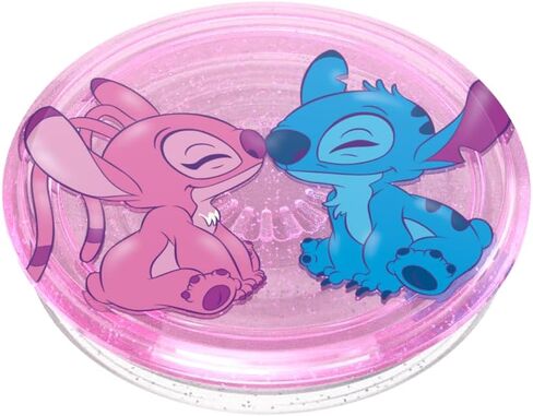 مقبض هاتف PopSockets مع مسند ممتد، غرزة ديزني - Angel & Stitch Forever in Kuwait