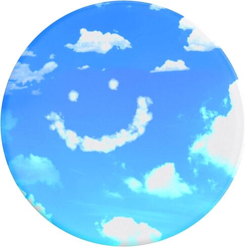 PopSockets Phone Grip with Expanding Kickstand, PopSockets for Phone - Blue Skies in Saudi Arabia