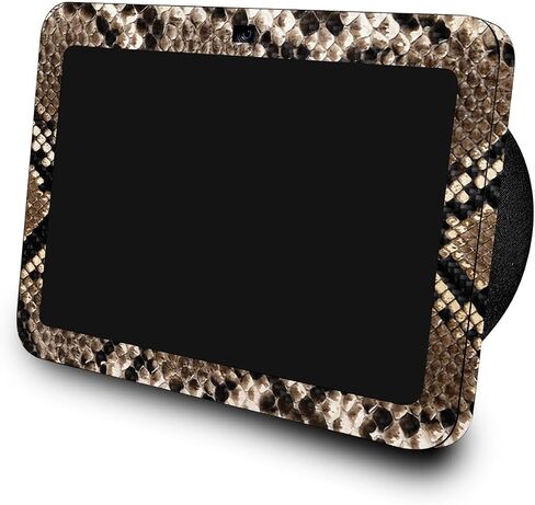 Carbon Fiber Skin Compatible with Amazon Echo Show 8 (3rd Gen, 2023) - Blue Vintage - Premium 3M Vinyl Protective Wrap Decal Cover - Easy to Apply | Crafted in The USA by MightySkins in Saudi Arabia