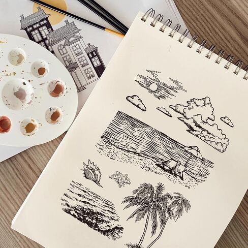 PH PandaHall Summer Beach Clear Stamps, PVC Plastic Transparent Stamps Sunset Vacation Beach Stamps Greeting Card Stamps Sealed Stamps for DIY Scrapbooking Album Decorating Card Craft Making in Saudi Arabia