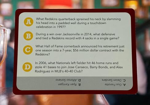 واشنطن - لعبة التوافه الرياضية in Kuwait