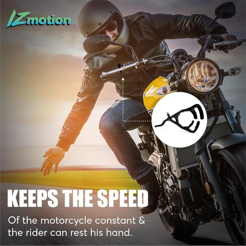 Motorcycle Cruise Control Throttle Lock, Effortless Riding with Throttle Assist and Hand Throttle Control, Maximum handlebar diameter 34 mm in Saudi Arabia