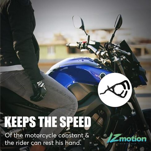 Motorcycle Cruise Control Throttle Lock, Effortless Riding with Throttle Assist and Hand Throttle Control, Maximum handlebar diameter 34 mm in Saudi Arabia