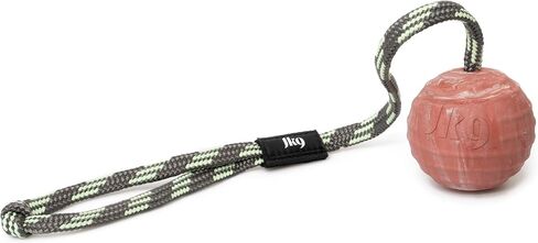 Julius-K9 IDC Natural Rubber Ball with Closable Handle, Horizontally Grooved, 70 mm in Saudi Arabia
