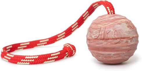 Julius-K9 IDC Natural Rubber Ball with Closable Handle, Horizontally Grooved, 70 mm in Saudi Arabia