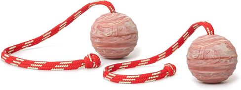 Julius-K9 IDC Natural Rubber Ball with Closable Handle, Horizontally Grooved, 70 mm in Saudi Arabia