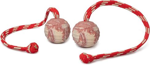 Julius-K9 IDC Natural Rubber Ball with Closable Handle, Horizontally Grooved, 70 mm in Saudi Arabia