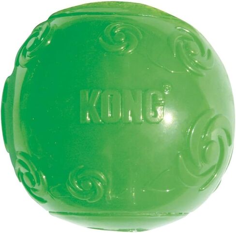 KONG Squeezz Ball Dog Toy - Assorted X-Large (3.5" Diameter) - Pack of 3 in Saudi Arabia