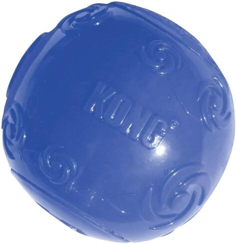 KONG Squeezz Ball Dog Toy - Assorted X-Large (3.5" Diameter) - Pack of 3 in Saudi Arabia