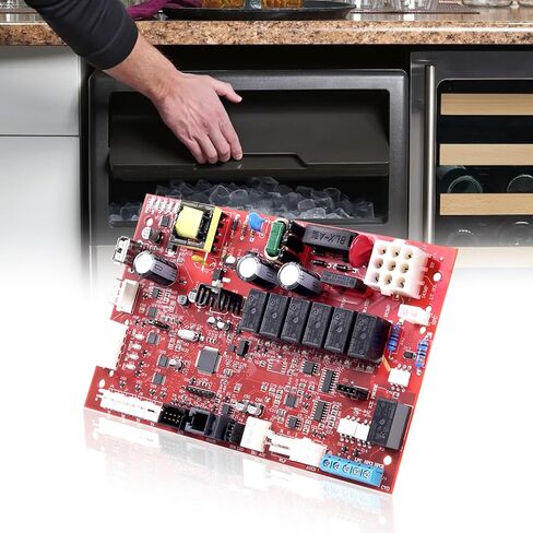 Ice Maker Control Circuit Board 000008309 for Manitowoc Ice Maker ID0302A ID0303W ID0322A ID0323W ID0452A ID0453W IY0305W IY0324A IY0325W IY0454A IY0455W IR0520A IR0521W IR0500A IR0501W, etc. in Saudi Arabia