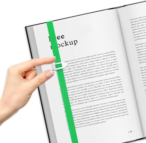 إشارات مرجعية مرنة لأي كتب للنساء والرجال ومحبي الكتب والطلاب والمعلمين الذين يقرأون علامات الصفحة (أسود) in Kuwait