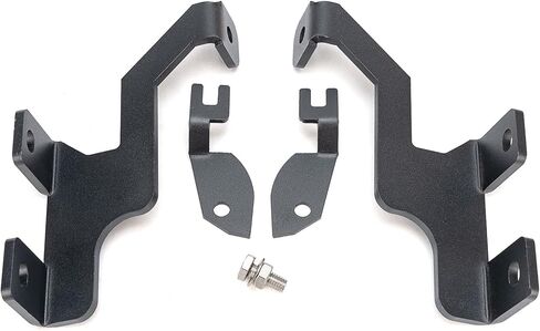 Upper Hood Left and Right Side Pillar LED Work Light Pod Mount Brackets Kit Compatible with Ford F150 SVT Raptor 2004-2014 in Saudi Arabia