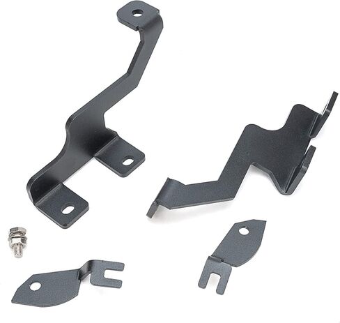 Upper Hood Left and Right Side Pillar LED Work Light Pod Mount Brackets Kit Compatible with Ford F150 SVT Raptor 2004-2014 in Saudi Arabia