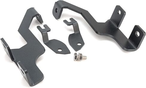 Upper Hood Left and Right Side Pillar LED Work Light Pod Mount Brackets Kit Compatible with Ford F150 SVT Raptor 2004-2014 in Saudi Arabia