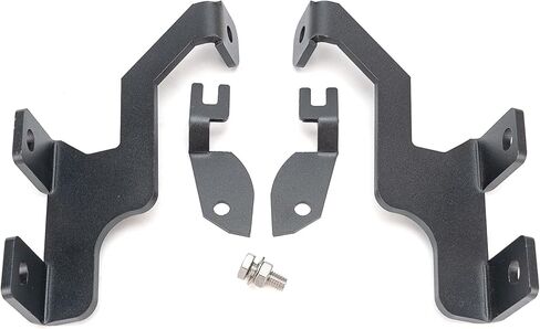 Upper Hood Left and Right Side Pillar LED Work Light Pod Mount Brackets Kit Compatible with Ford F150 SVT Raptor 2004-2014 in Saudi Arabia
