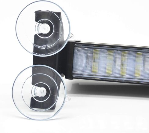SENSHINE 12V Car Truck Emergency Strobe Flash Light Sucker Dashboard Interior Windshield Warning Light Bar Current 120 LED 120W Blue White in Saudi Arabia