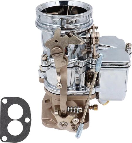 مكربن ​​جديد 2 برميل لسترومبيرج 97 ستايل لهولي 94 3 بولت سبيدواي 9-سوبر-7 كارب مناسب لعام 1997 لمحركات فورد ميركوري 1949-1953 لمسة نهائية من الكروم اليدوي in Kuwait