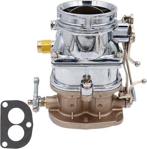 مكربن ​​جديد 2 برميل لسترومبيرج 97 ستايل لهولي 94 3 بولت سبيدواي 9-سوبر-7 كارب مناسب لعام 1997 لمحركات فورد ميركوري 1949-1953 لمسة نهائية من الكروم اليدوي in Kuwait