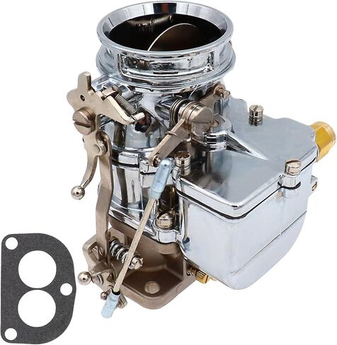 مكربن ​​جديد 2 برميل لسترومبيرج 97 ستايل لهولي 94 3 بولت سبيدواي 9-سوبر-7 كارب مناسب لعام 1997 لمحركات فورد ميركوري 1949-1953 لمسة نهائية من الكروم اليدوي in Kuwait