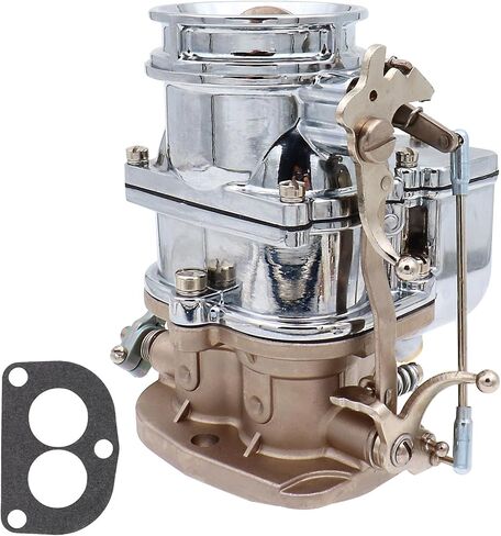 مكربن ​​جديد 2 برميل لسترومبيرج 97 ستايل لهولي 94 3 بولت سبيدواي 9-سوبر-7 كارب مناسب لعام 1997 لمحركات فورد ميركوري 1949-1953 لمسة نهائية من الكروم اليدوي in Kuwait