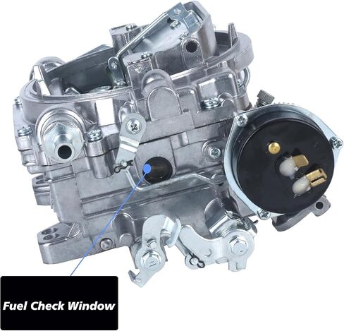 1407 High Performer 750CFM Series Marine Square Bore 4-Barrel Air Valve Secondary Manual Choke Carburetor Replacement for Edelbrock 750CFM Carburetor (1407-750 Manual) in Saudi Arabia