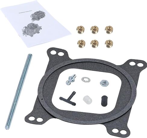 1407 High Performer 750CFM Series Marine Square Bore 4-Barrel Air Valve Secondary Manual Choke Carburetor Replacement for Edelbrock 750CFM Carburetor (1407-750 Manual) in Saudi Arabia