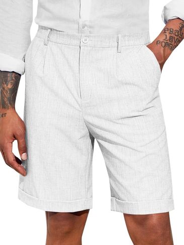 PASLTER شورت رجالي رسمي من Chino Golf شورت كاجوال للعمل خفيف الوزن للصيف in Kuwait