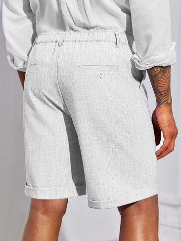 PASLTER شورت رجالي رسمي من Chino Golf شورت كاجوال للعمل خفيف الوزن للصيف in Kuwait