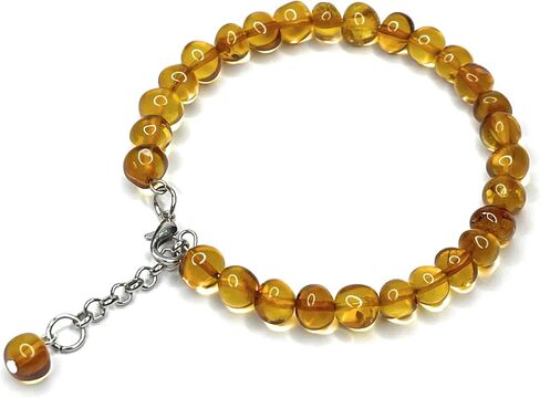 Natural Baltic Amber Women's Bracelet.Amber Bracelet for Adults. in Saudi Arabia
