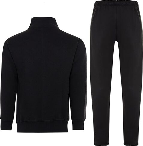 SKYLINEWEARS Men's Activewear Full Zip Warm Tracksuit Sports Set Casual Sweat Suit 2 Piece Set in Kuwait