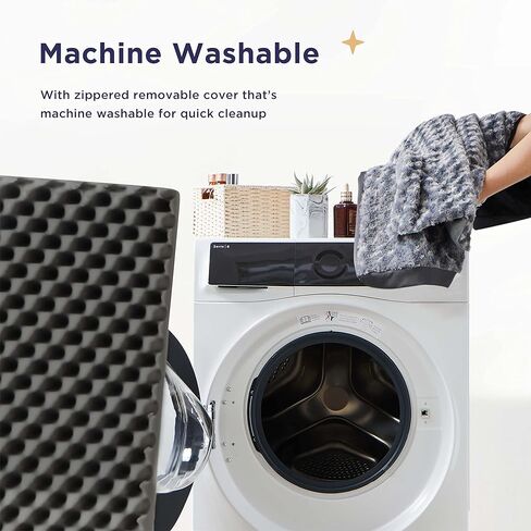 WESTERN HOME WH Large Orthopedic Dog Bed for Medium, Large and Extra Large Dogs, Egg-Crate Foam Pet Bed Mat with Rose Plush Removable Cover, Waterproof Lining, and Non-Slip Bottom, Machine Washable in Kuwait