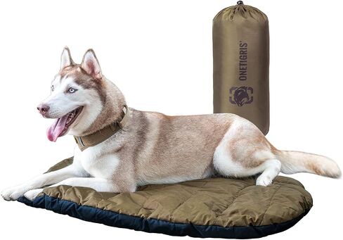 OneTigris Outdoor Dog Bed for Medium Large Dog, Waterproof Washable Portable Camping Travel Mat in Saudi Arabia