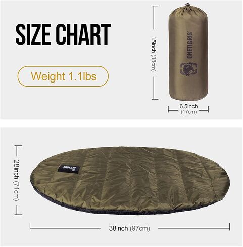 OneTigris Outdoor Dog Bed for Medium Large Dog, Waterproof Washable Portable Camping Travel Mat in Saudi Arabia