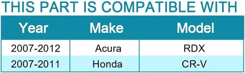 IRONTEK 512345 Rear Wheel Hub and Bearing Assembly (5 Lugs w/ABS AWD) FITS 2007-2012 for Acura RDX; 2007-2011 for Honda CR-V in Saudi Arabia