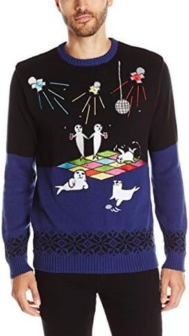 Blizzard Bay Men's Ugly Christmas Sweater Sea Creatures in Saudi Arabia