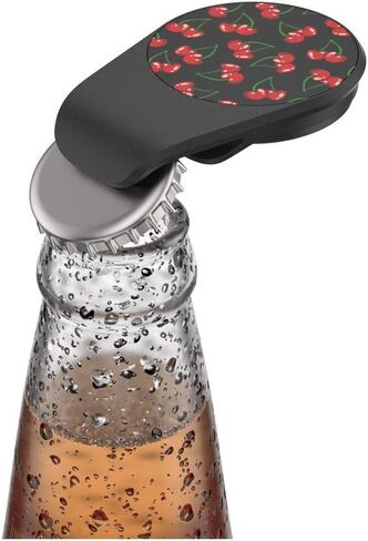 PopSockets: PopGrip Opener - Swappable Grip and Bottle Opener for Phones and Tablets - Black in Saudi Arabia