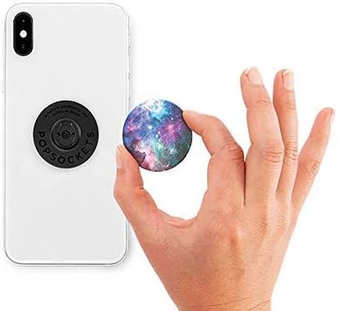 PopSockets: PopGrip Opener - Swappable Grip and Bottle Opener for Phones and Tablets - Black in Saudi Arabia
