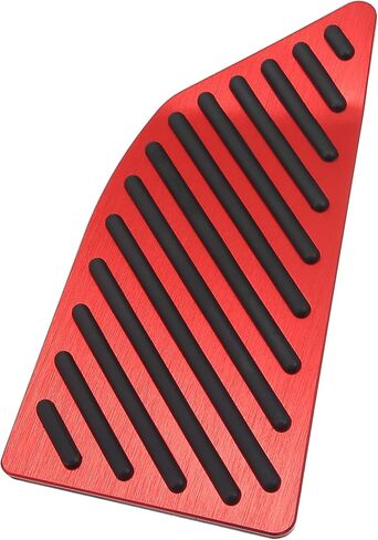 Car Foot Rest Pedal Cover Pad Compatible for Toyota Corolla 2019-2020, Antislip Aluminum Alloy Red in Saudi Arabia