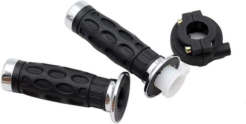 Throttle Twist Grip Set, PRO BAT, Universal Throttle Twist Grip Set with 82"/2080mm Scooter Throttle Cable for 50cc 80cc 125cc 150cc GY6 4 Stroke Scooter Motorcycle Moped ATV in Saudi Arabia