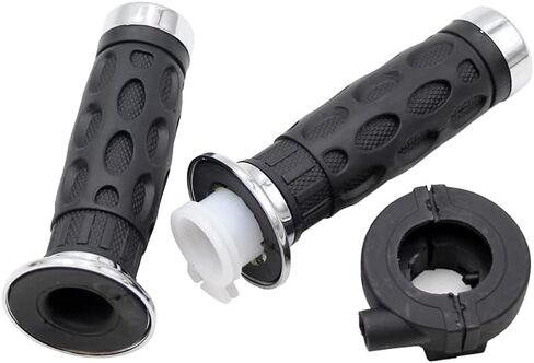Throttle Twist Grip Set, PRO BAT, Universal Throttle Twist Grip Set with 82"/2080mm Scooter Throttle Cable for 50cc 80cc 125cc 150cc GY6 4 Stroke Scooter Motorcycle Moped ATV in Saudi Arabia
