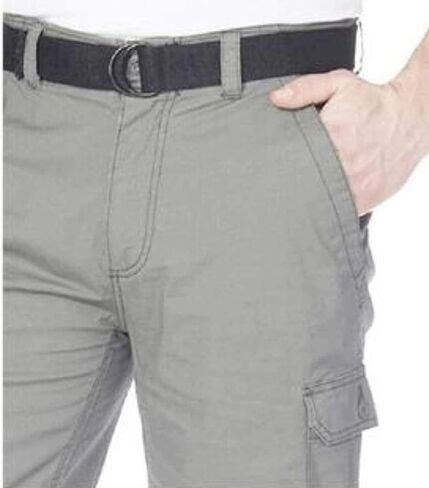 Wear First Men's 685 Legacy Belted Cargo Shorts (Cloudburst, 34) in Saudi Arabia