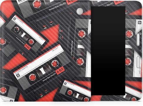 Carbon Fiber Tablet Skin Compatible with Kobo Libra 2 (2023) - Action Fish Puzzle - Premium 3M Vinyl Protective Wrap Decal Cover - Easy to Apply | Crafted in The USA by MightySkins in Saudi Arabia