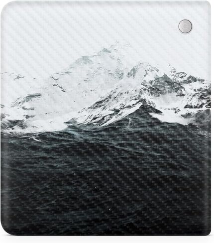 Carbon Fiber Tablet Skin Compatible with Kobo Libra 2 (2023) - Almond Blossom - Premium 3M Vinyl Protective Wrap Decal Cover - Easy to Apply | Crafted in The USA by MightySkins in Saudi Arabia
