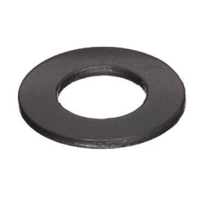 300 Stainless Steel Flat Washer, Black Oxide Finish, Meets MS 15795, 5/16" Hole Size, 0.34" ID, 0.69" OD, 0.065" Nominal Thickness (Pack of 50)