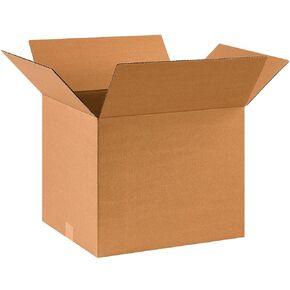 BOX USA 18 x 14 x 14 Corrugated Cardboard Boxes, Medium 18"L x 14"W x 14"H, Pack of 20 | Shipping, Packaging, Moving, Storage Box for Home or Business, Strong Wholesale Bulk Boxes